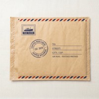 Sac d'emballage en papier robuste personnalisable et imprimable, enveloppe postale antichoc pour la vente au détail et les envois de boutiques