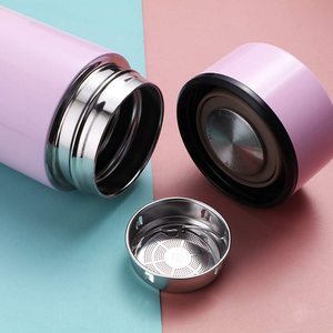 Double Wall Coffee Mug Stainless Steel <strong>Flask</strong> Insulated Tumbler Vacuum Cup <strong>With</strong> <strong>Filter</strong> - Product Image 6