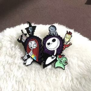 Pin Badge Logam Karakter Anime Grosir Berbagai Desain, Pin Enamel Lunak Harga Pabrik untuk Natal dan Hari Nasional - Product Image 5