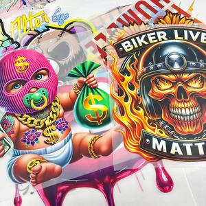 Adesivi Termotrasferibili DTF Personalizzati <span class=keywords><strong>per</strong></span> <span class=keywords><strong>Magliette</strong></span>, Pronti <span class=keywords><strong>per</strong></span> la Stampa a Caldo su Tessuti - Product Image 1