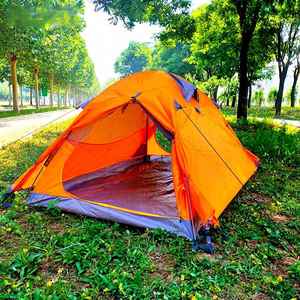 Oxford Fabric Double-Layer Three-Season Outdoor Rainproof Summer Camping Ventilation <b>Mesh</b> Anti-Mosquito Glamping Tent - Product Image 1