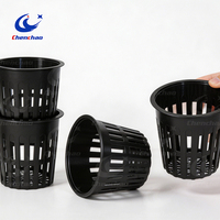 Pots en filet perforés de qualité alimentaire pour hydroponie, paniers de plantation réutilisables en plastique pour système NFT et culture aquaponique