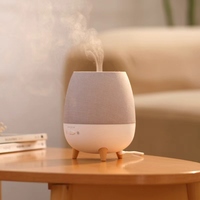Diffuseur de parfum intelligent pour voiture en verre, avec fonction marche/arrêt automatique, écologique, portable, sans fil Bluetooth, longue durée de diffusion