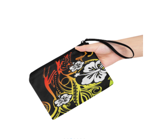 Vendita in fabbrica borsa a gettone personalizzata in poliestere con stampa floreale alla moda piccola borsa per il trucco sacchetti regalo per il Logo delle piccole imprese - Product Image 3