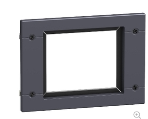 NSX100/160/250, copertura apertura porte IP30 per tutti i tipi di controllo/copertura per tutti i tipi di controllo IP40 copertura apertura porta LV429525LV429317 - Product Image 4
