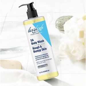 Soins de la peau pour hommes, gel nettoyant naturel pour le corps au romarin et à l'arbre à thé, taille de voyage, pour le dos et l'acné pour hommes - Product Image 3