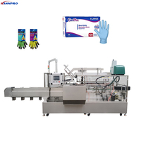 HANNPRO Machine d'emballage horizontale automatique de masque facial/biscuit/chocolat/film rouleau sac carton boîte