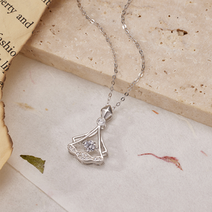 Collier élégant et tendance pour homme, chaîne de clavicule en acier inoxydable plaqué or 18K PVD, pendentif pour robe |   Vente en gros de cadeaux - Product Image 4
