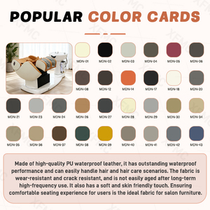 เก้าอี้นวดเท้าไฟฟ้าแบบหมุนได้ เก้าอี้เอนนอนพักผ่อน เก้าอี้สระผมแบบปรับได้พร้อมอ่างล้างผม - Product Image 3