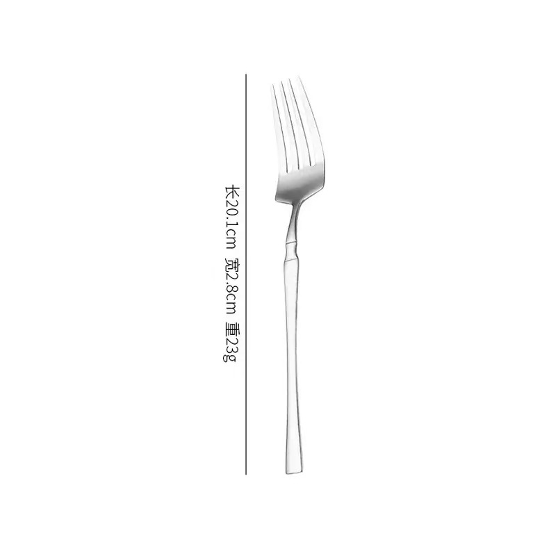Fourchette à dîner en argent