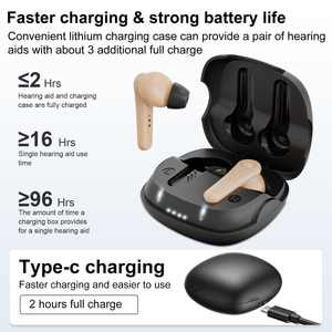 อุปกรณ์ช่วยฟังแบบชาร์จไฟได้มีในสต็อก5วันบลูทูธ16ช่อง TWS ดิจิตอล - Product Image 4