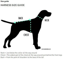 Harnais pour chien et Laisse Échapper À La Preuve Gilet Pour Animaux de compagnie Harnais Zéro DC Court Harnais Noir/neonorange - Product Image 5