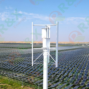 Sistema Híbrido Solar Eólico Vertical de 10-30KW para Uso Doméstico R&X RX-HV 24V-380V Generador Magnético Trifásico RX-HV Generador Eólico de 20kw RX- - Product Image 5