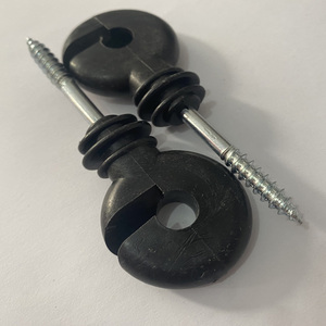 Aislador de Cerca Eléctrica para Poste de Madera, Aislador Enroscable para Granja - Product Image 2