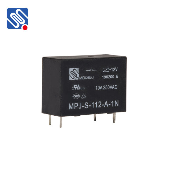 MEISHUO MPJ-S-112-A-1N Dc 12v 250V 16A Relay Pcb Manufacturer Relay