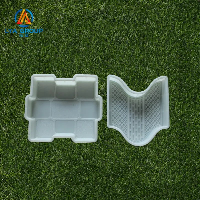 Paver блок силиконовый пластик ПВХ Каменная форма поставщиков для бетонной плитки декоративный камень