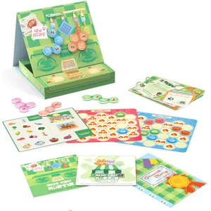 2023 New 4C Project Traditional Mathematic Teaching Logic Magnetic Game Children' Education