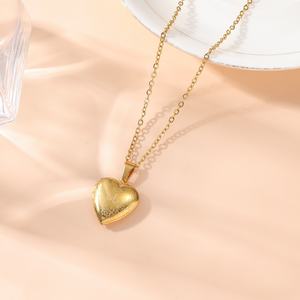 Sabır Kalp Kolye Müslüman Arapça Yazılı İslam Kaligrafi Kolye Paslanmaz Çelik Moda Takı Kolyeler Kadınlar için Ramazan Bayramı - Product Image 6