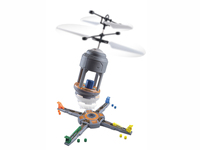 DWI Kids Battle Game Induction Drone volant électrique jeu de société interactif lancement avion assembler ensemble de jeu