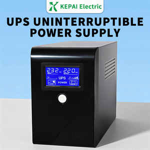 High-quality 1kVA <b>UPS</b> (Uninterruptible <b>Power</b> <b>Supply</b>) with 99% Efficiency, Suitable for Emergency Use with Computer Monitors - Product Image 1