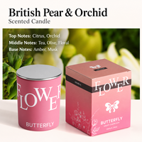 Bougie parfumée artisanale, cire de soja écologique, longue durée, design moderne, pour Noël, anniversaires, mariages ou comme cadeau
