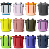 Sac à dos isotherme souple en tissu Oxford imperméable JK-BB-QT-17, 35L, couleur unie, pour pique-nique en extérieur, à double bandoulière