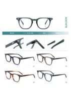 Montures de lunettes en acétate de haute qualité lunettes d'ordinateur lunettes Anti-lumière bleue lunettes Oem montures de verre pour les yeux lunettes optiques pour hommes femmes