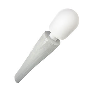 Vibrador masajeador de varita AV con purpurina de cabeza recargable con precio más barato para relajación muscular de adultos - Product Image 4