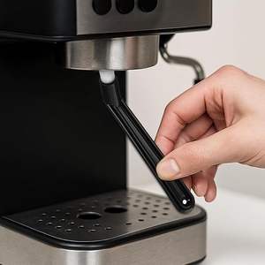 Brosse pour machine à expresso, tête en nylon de 6 pouces, brosse de nettoyage pour expresso, brosses noires pour moulin à café - Product Image 2