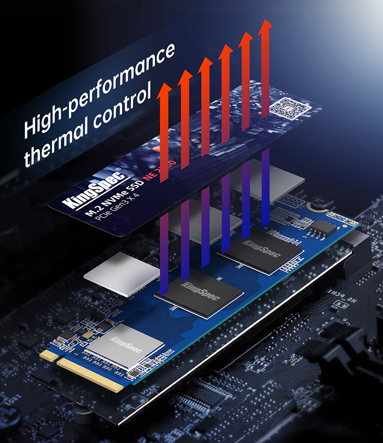 KingSpec quick speed m.2 128gb pcie nvme ssd