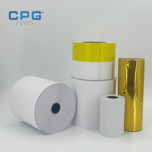 Rollo de Papel Térmico para Caja Registradora, de Alta Luminosidad, Sin Núcleo, 48 g/m², para Sistema POS Portátil, Venta al Por Mayor - Product Image 1