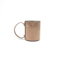 Mug en laiton plaqué or Rose, 8/16oz, Vintage, pour mulet de moscou, verre de café, bière, Vodka, menthe, Julep, thé au gingembre
