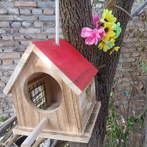 Green Campus Environmental Protection Outdoor Rainproof Breeding Box Parrot Bird Nest Warm Hatching Custom Beautiful - Product Image 6