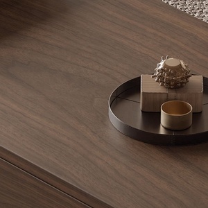 Giữa Thế Kỷ hiện đại căn hộ nhỏ phòng khách nhà quả óc chó màu có thể thu vào vuông lưu trữ Bàn trà SK-2404 - Product Image 5