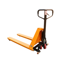 Chariot transpalette manuel hydraulique 1 tonne, hauteur de levage 80 mm, neuf, garantie 1 an, en promotion