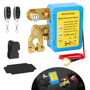 240A <b>12v</b> Marine Remote Battery Disconnect <b>Switch</b> Recessed Post Rohs CE Certified Battery Selector <b>Switch</b> Manufacturer For Car RV - Product Image 1