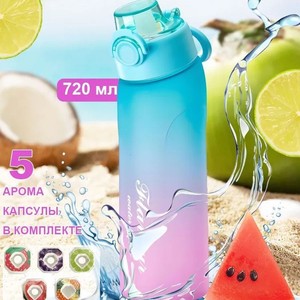 Arôme personnalisé Goût de fruit <span class=keywords><strong>Airs</strong></span> Arômes vers le haut Parfum d'air Boisson Smaken avec odeur Arôme vers le haut Bouteille d'eau en Tritan avec dosettes de saveur - Product Image 3