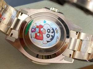 Reloj Mecánico Automático de Lujo, Nuevo, de la Mejor Calidad, Acero 904L, Movimiento 3285, Oro Rosa, Cerámica, Ojo de Tigre, GMT - Product Image 4