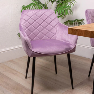 Chaise de salle à manger en tissu gris moderne à livraison rapide, vente chaude, prix bas, pour appartement, villa, maison, salle à manger - Product Image 1