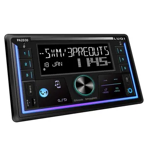 Double Din Car MP3 Player With Touch Screen Support ID3 Bluetooth 4RCA LCD Display Car Audio 7388IC