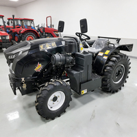 Mini Tracteur Pas Cher 4 Roues Motrices Tracteurs Agricoles 80ch 90ch 120ch Moteur EPA CE Euro 5 Tracteur pour l'Agriculture pour les États-Unis et l'Europe