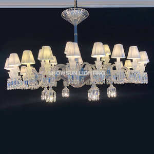 Lampadario in Cristallo di Alta Qualità per Eventi, Lampadario Personalizzato per Matrimoni, Progetto Lampadario Grande Europeo per <span class=keywords><strong>Soggiorno</strong></span> - Product Image 2