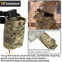 IDOGEAR Pochette Tactique de Rangement pour Magazines, Outils et Articles Divers, Compatible Ceinture Molle, Gilet et Sac à Dos