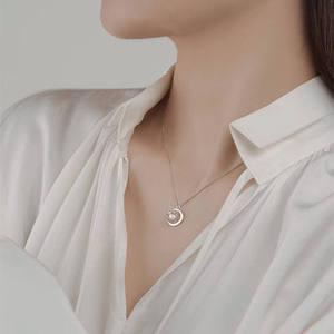 Collier pendentif de mode, bijoux fins, collier en argent 925, bijoux pour femmes, bijoux en argent sterling 925, perle - Product Image 3