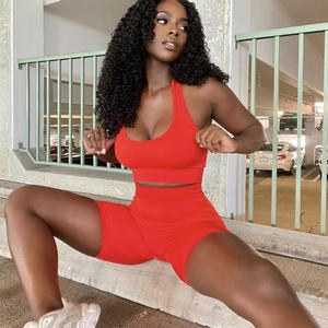 Soutien-gorge de yoga sans couture à dos ouvert pour femme, débardeur de sport pour la course et l'entraînement en salle de sport - Product Image 3