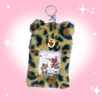 Porte-cartes en peluche Illit avec pendentif YUNAH MINJU IROHA, idéal pour les fans de K-pop