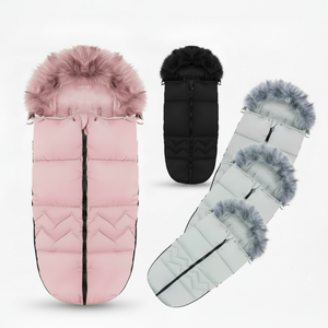 Saco de Dormir Universal para Bebé, Diseño Nuevo, Impermeable, Cortavientos, 100% Poliéster, para Cochecito, Tipo Manta - Product Image 1