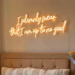 JAGUARSIGN Manufacturer Custom Personalized Neon Sign Home Decorative Neon Sign Wall Indoor