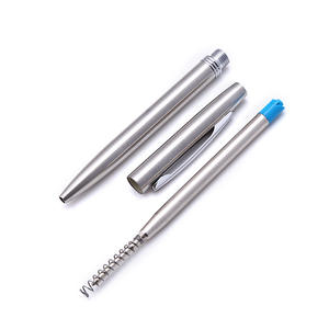 Bolígrafo Retráctil de Metal Personalizado, Bolígrafo de Gel de Acero Inoxidable para Sublimación - Product Image 3