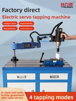 Mesin Tap Servo Elektrik Otomatis Penuh Tailisen Tipe Desktop Ukuran Ringkas Genggam Universal Putar CNC Daya 1.2kW